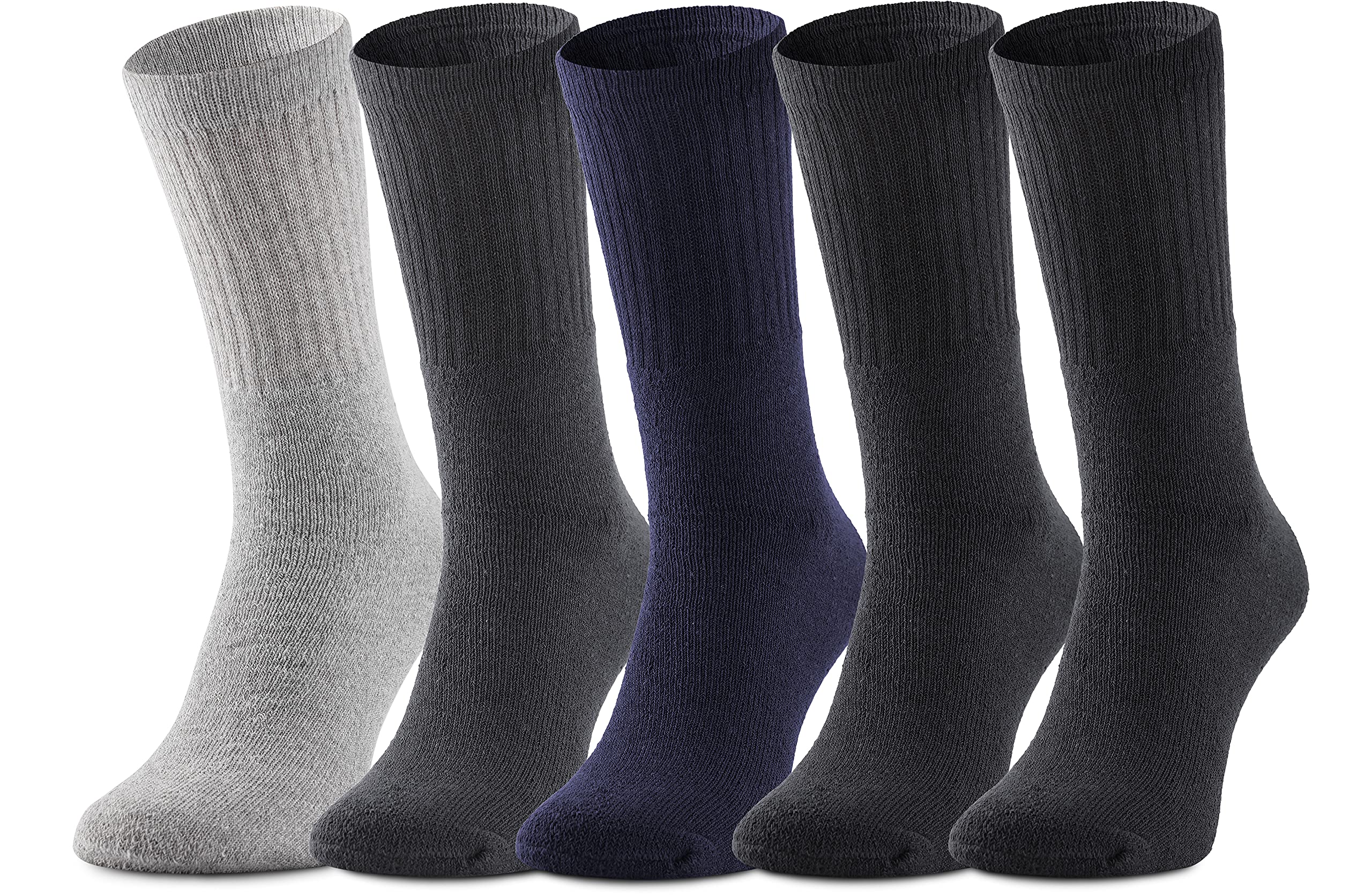 Ladeheid Damen und Herren 5er 10er 20er 30er Pack Socken aus Baumwolle AT007