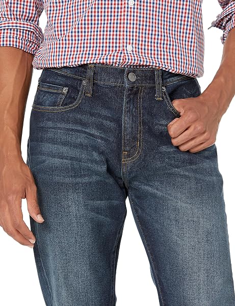 Amazon Essentials Homme Jean Extensible à Coupe Athlétique - Couleurs abandonnées - 3