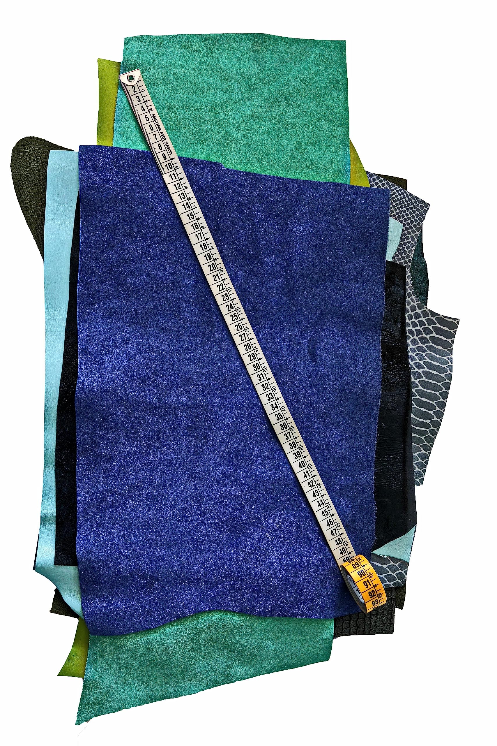 Leder-Schnitte Wildleder & Nubuk – 1 Kg, Größe 20x25 Cm Bis 40x40 Cm
