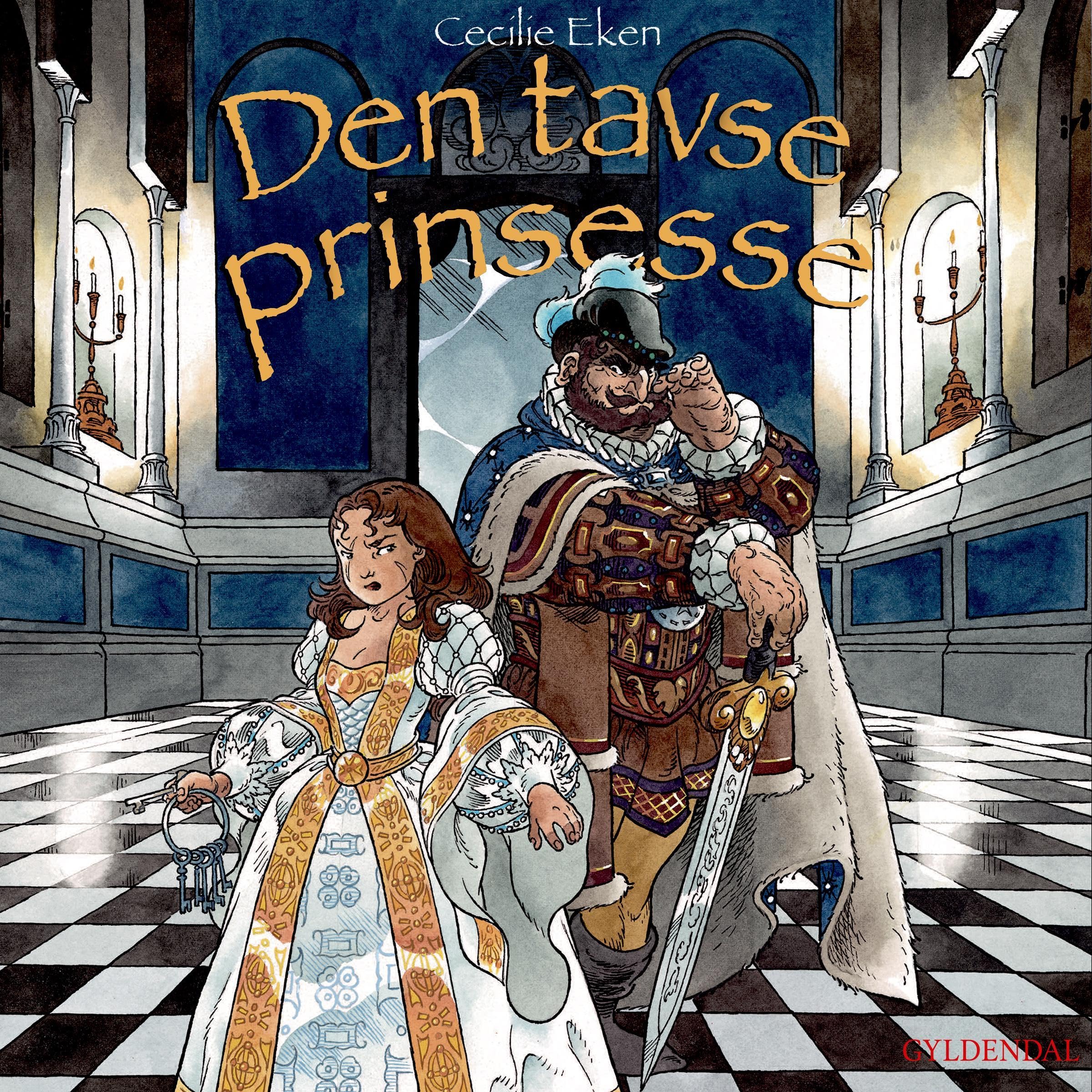 Cover art for Den tavse prinsesse