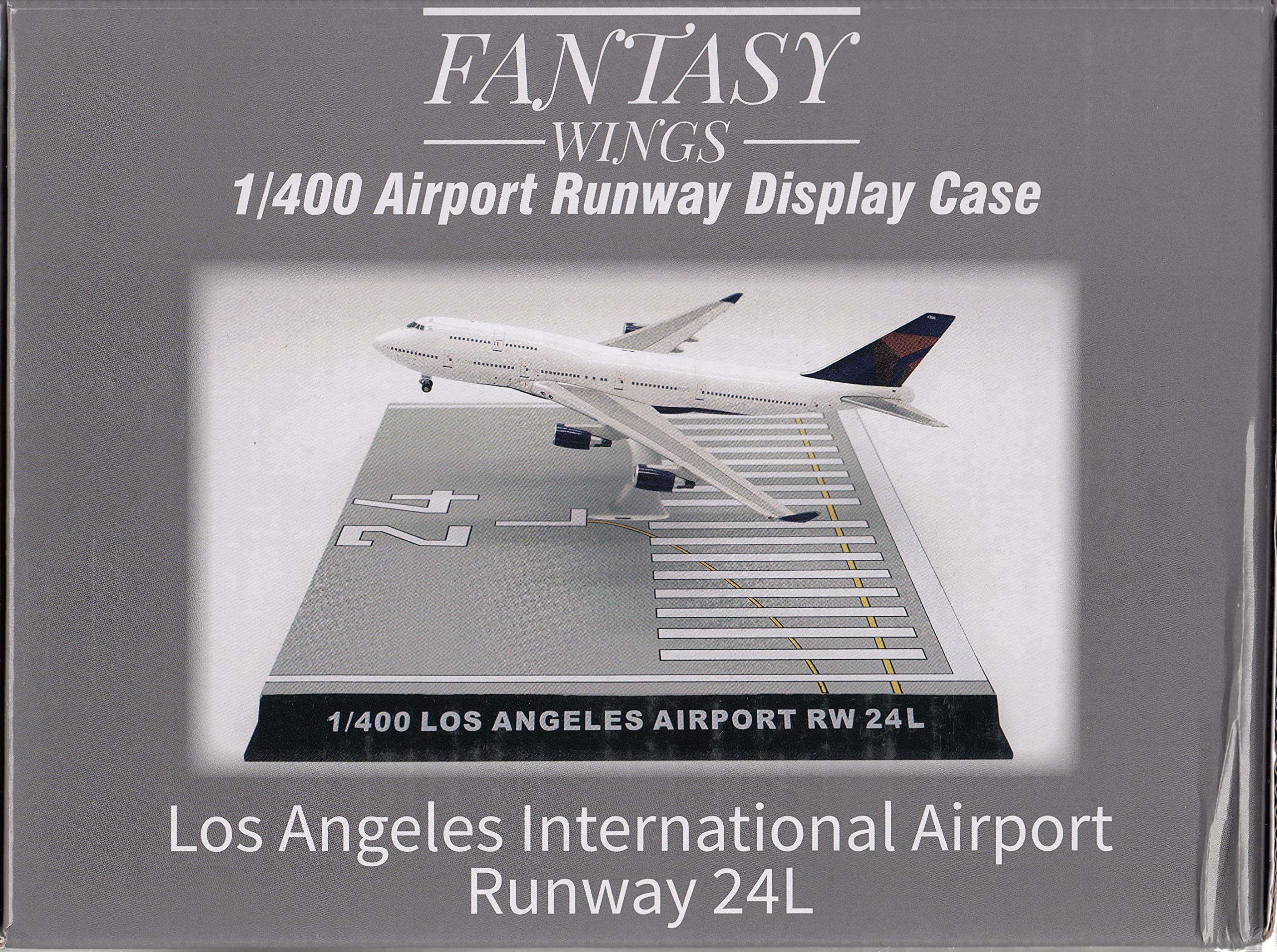FTWSC4037 1:400 Fantasy Wings LAX Airport Runway 24L Display Case