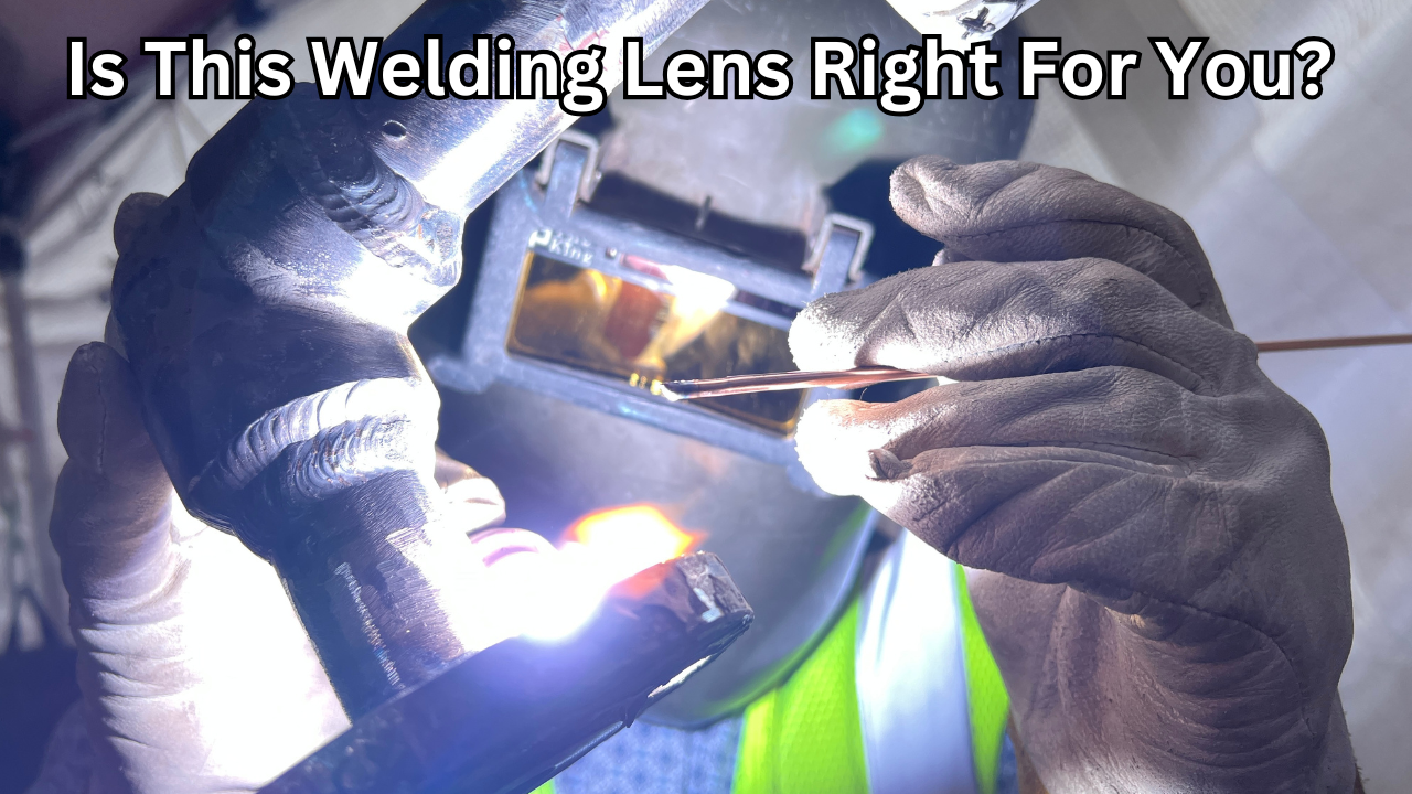 Ridge Products | Gold Shade 9 Auto Darkening Welding Lens | Cool