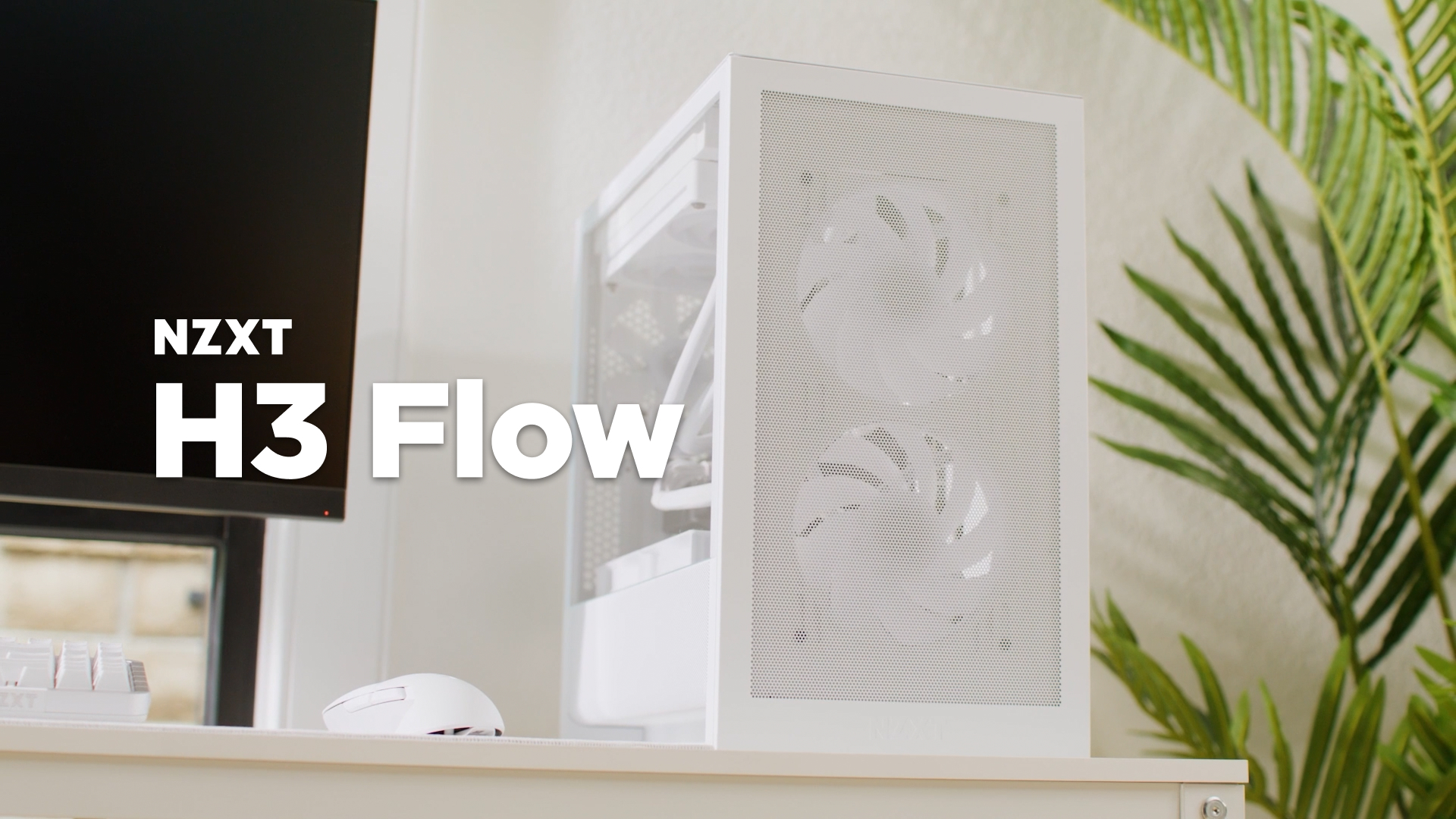 NZXT H3 Flow – Micro-ATX PC Case for mATX & Mini-ITX Motherboards