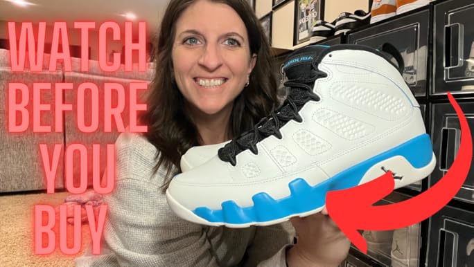 Amazon.com | Nike Air Jordan 9 Retro Powder Blue Mens Shoes