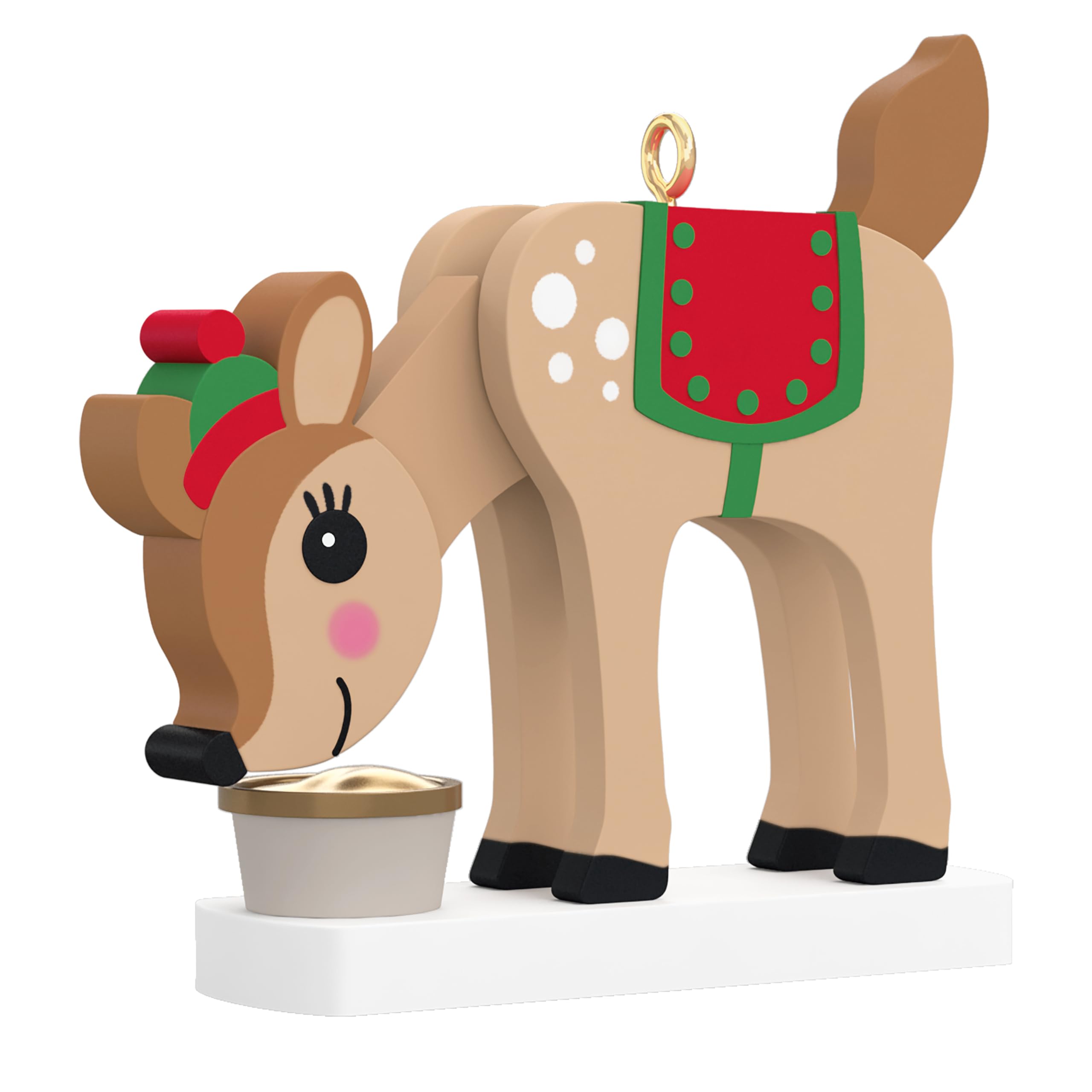 Hallmark Keepsake 1.33" Mini Christmas Ornament 2024, Season's Snackings, Food Gifts
