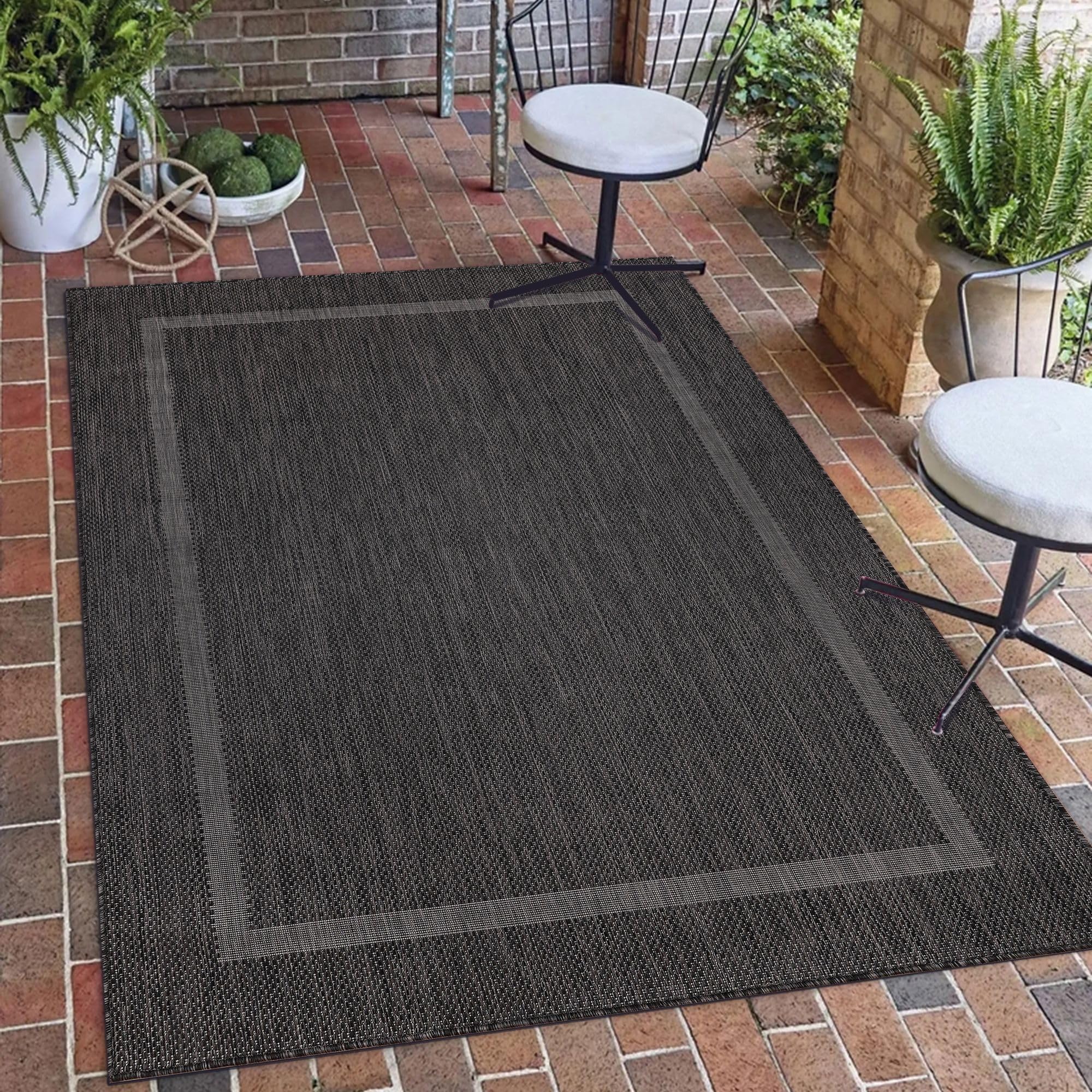 Tapis d'extérieur imperméable anti-moisissure et lavable pour toutes saisons