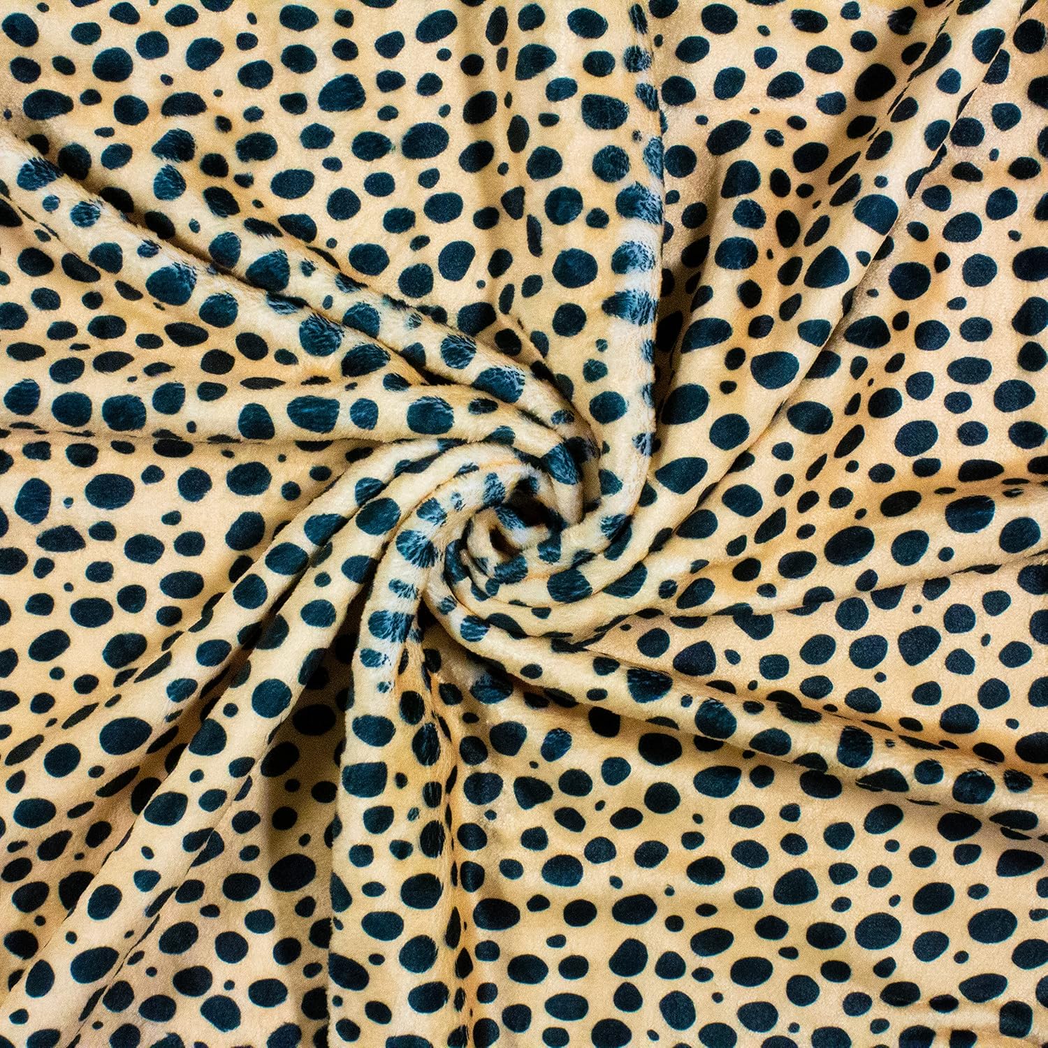 Everything Comfy Cheetah Print Decorative Throw Blanket, 42x60 Inch, Tan