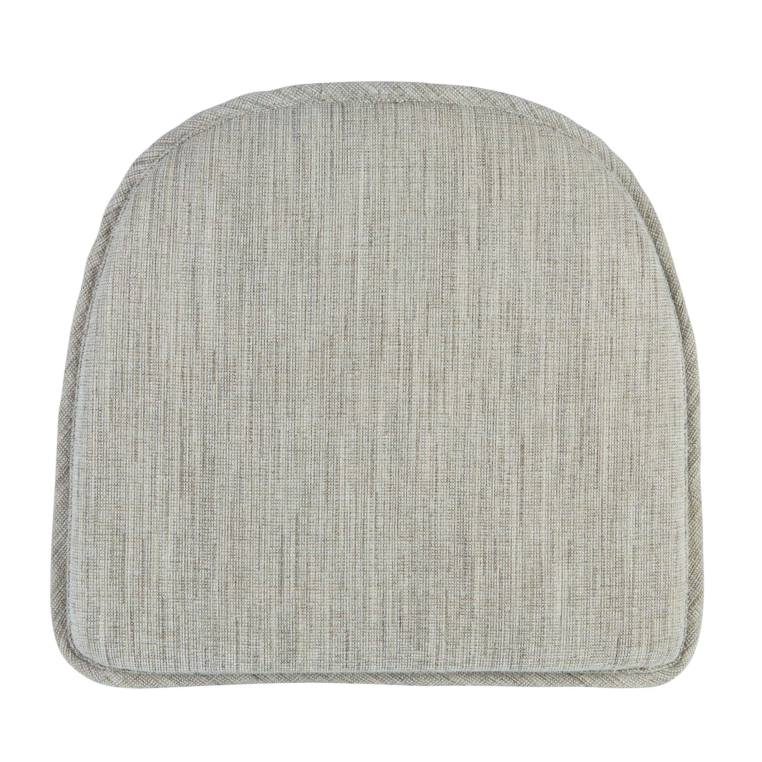 Klear Vu Gripper Omega Windsor - Cuscini antiscivolo per sedie con cuscino antiscivolo, per sala da pranzo, cucina e ufficio, 40,6 x 38 cm, 4 pezzi (confezione da 1), corallo