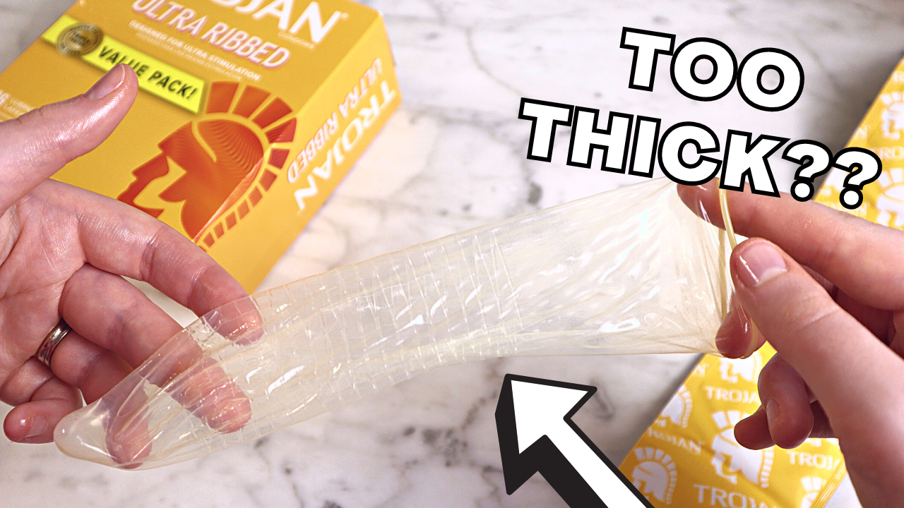 Extra Ribbed Trojam Watch What I DIDN'T LIKE About the Trojan Ultra Ribbed Condoms on ...