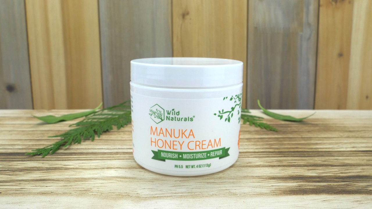 Amazon.com: Wild Naturals Manuka Honey Moisturizer for Dry