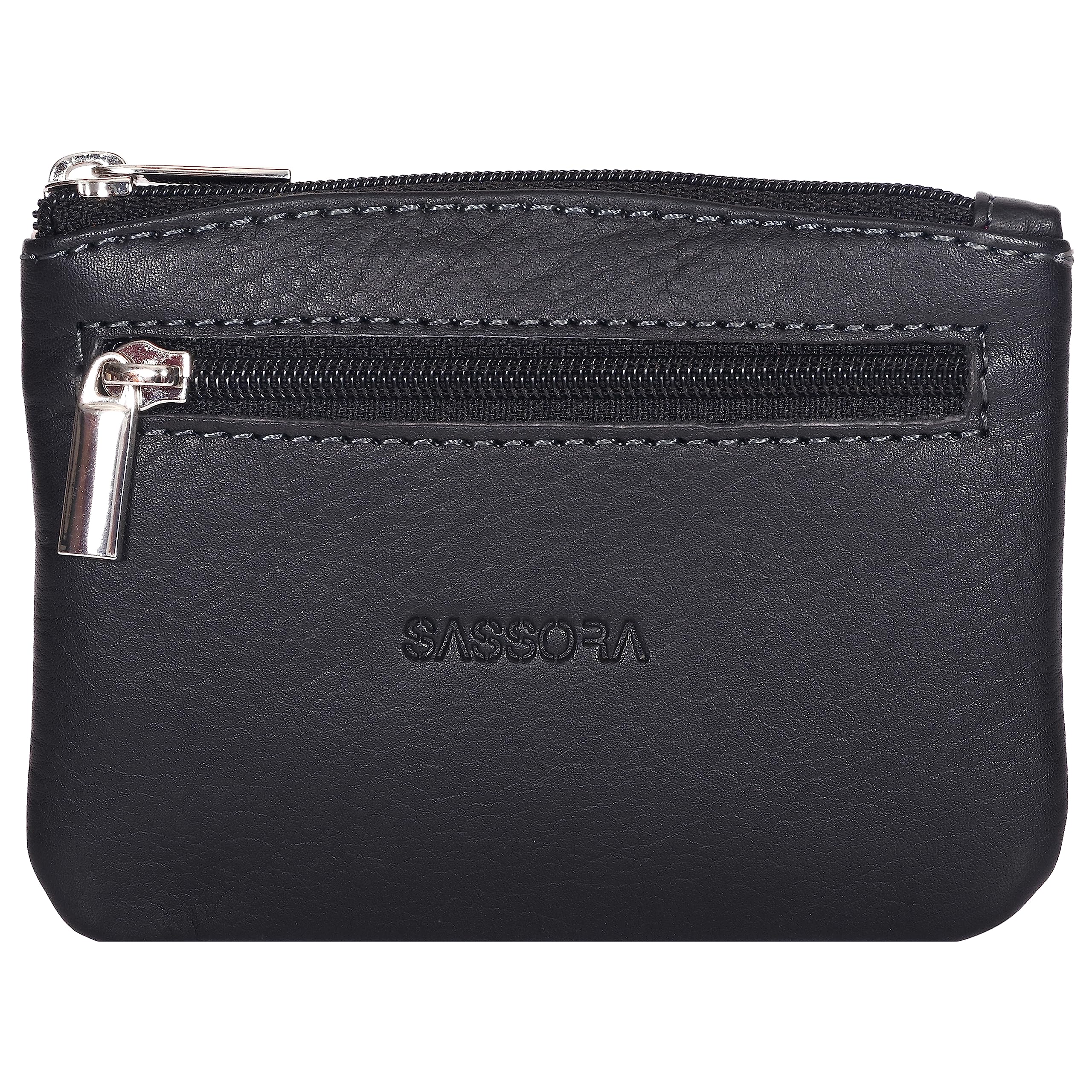 sassora Genuine Leather Key Pouch For Men & Women-picture-2