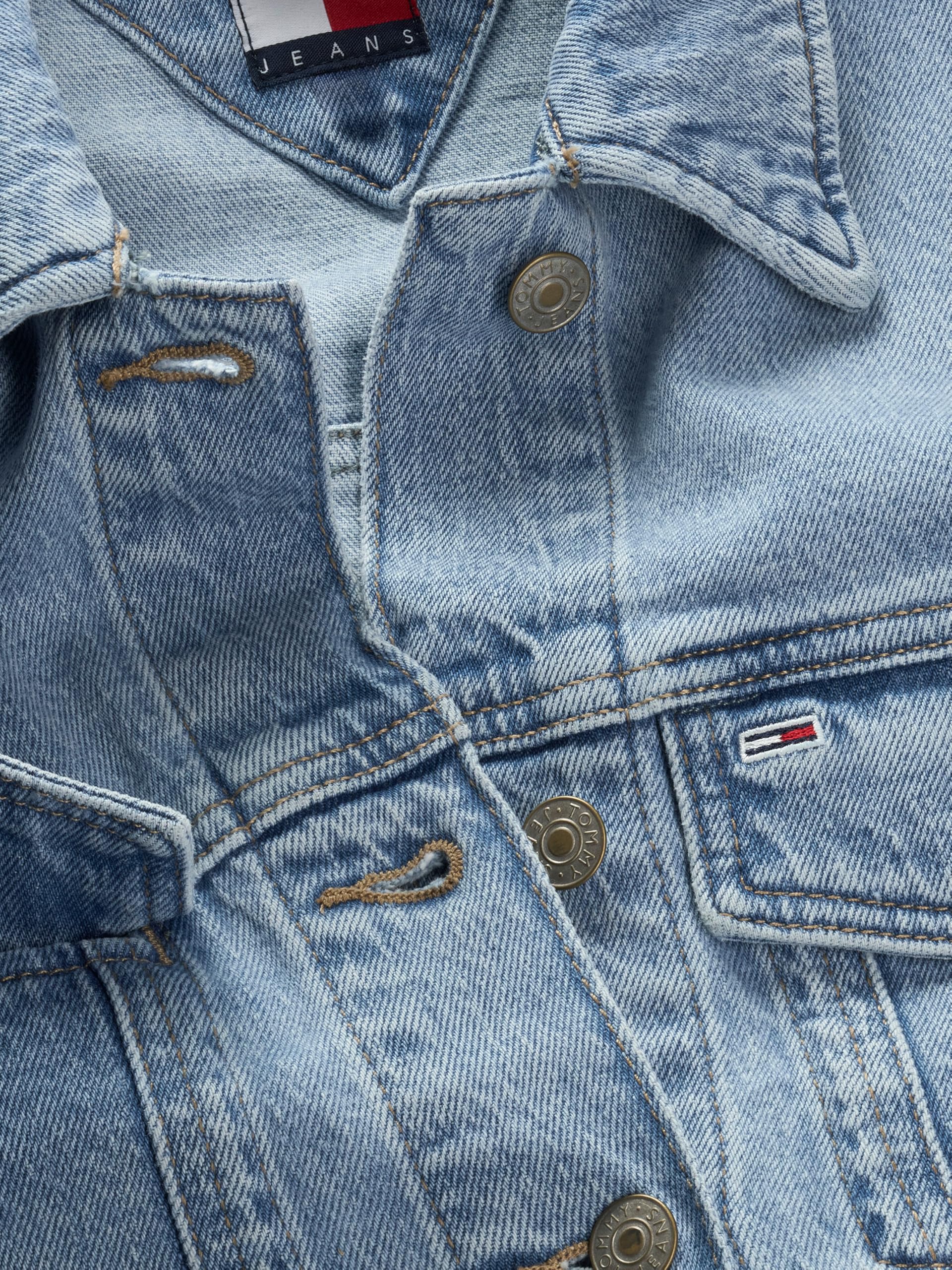 Tommy Jeans Damen Jeansjacke Classic Trucker Regular Fit