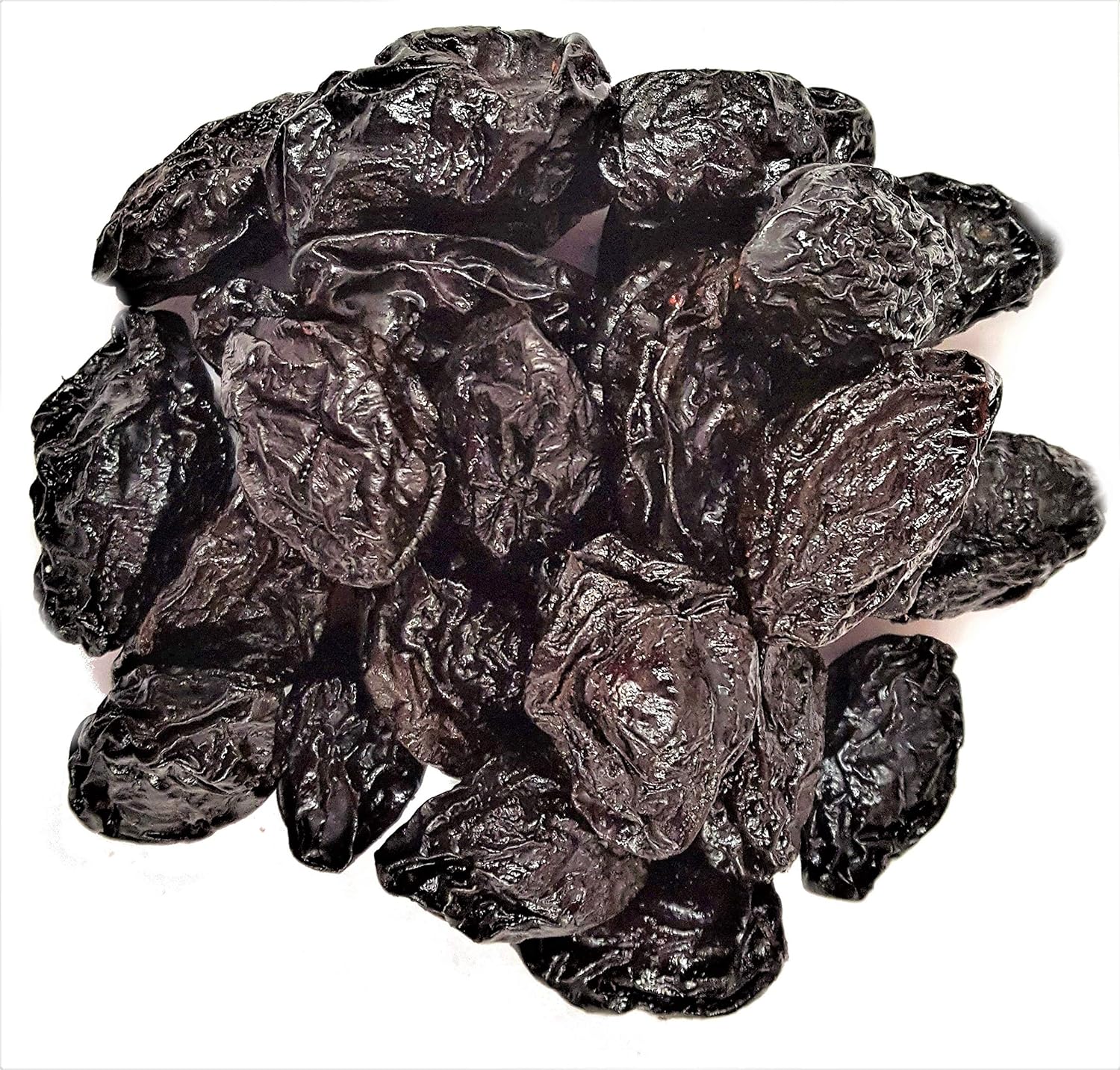 Amphora All Natural Organic Soft Dried Plums gluten free vegan health snack dried fruit, 6 Oz Each ( Pack of 6)