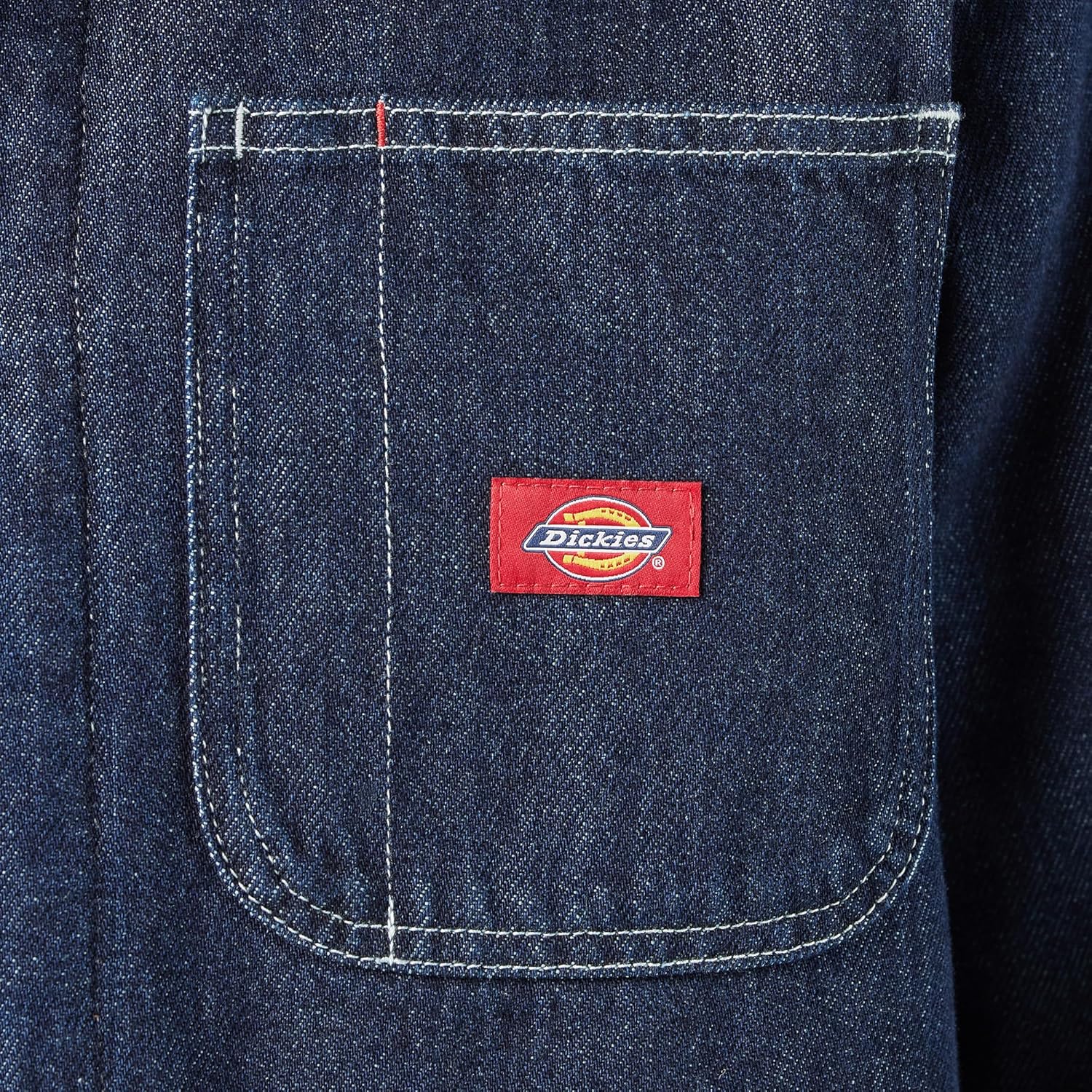 Dickies Men's Blanket Lined Denim Chore Coat