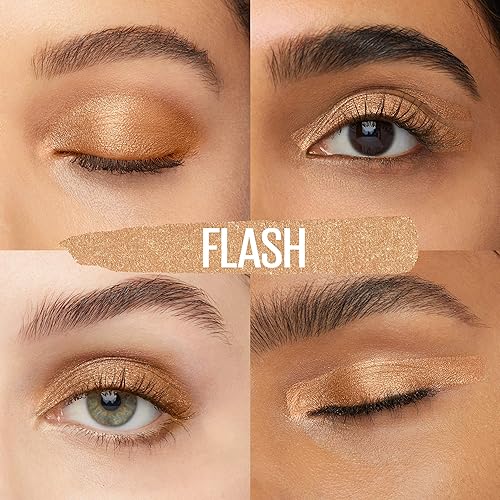 Miniatura 3 de Maybelline Color Strike - Lápiz de sombra de ojos, acabado de crema a polvo, pigmentos de cobertura completa, resistente a las arrugas y a las