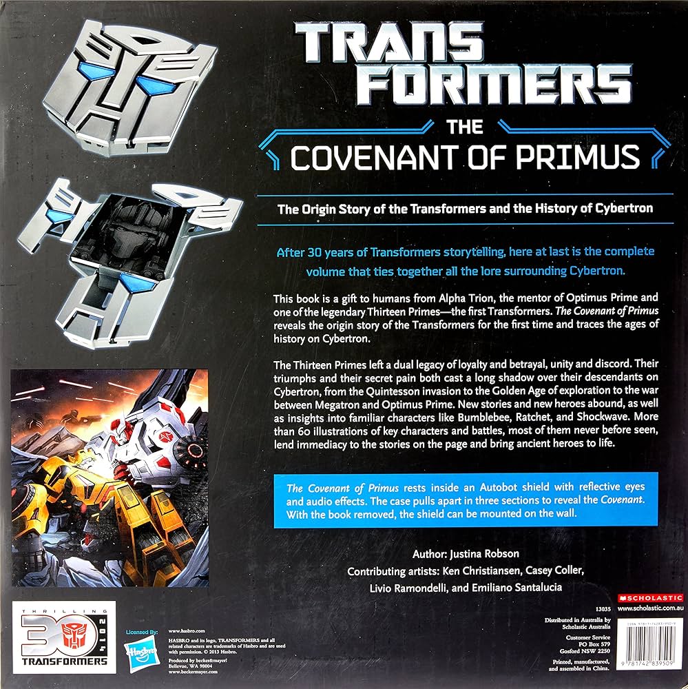 TRANS FORMERS THE COVENANT OF PRIMUS 洋書 Transformers: The Covenant of Primus by Justina Robson