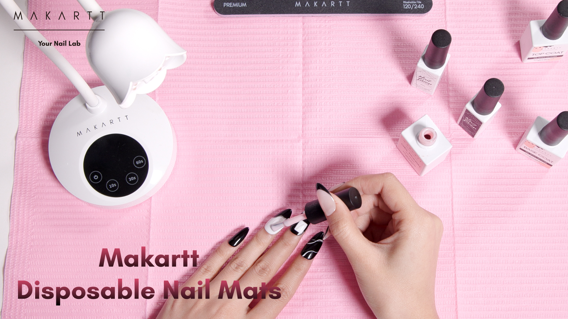 FOMIYES Einweg-Matten Für Nagelstudio – 125 Stück, 45x30 Cm | Saugstarke Unterlage Für Maniküre, Pediküre & Nail Art