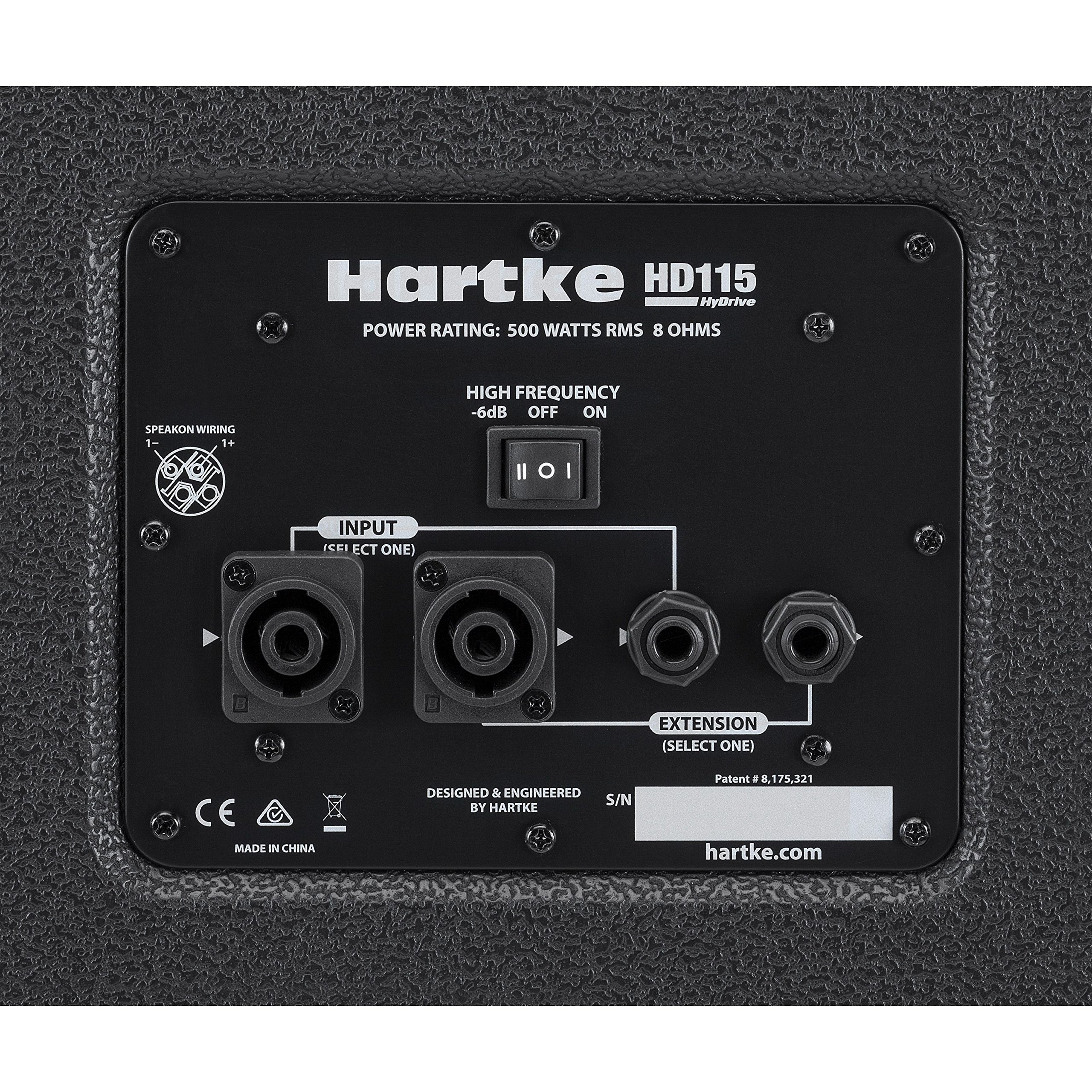 Amazon.com: Hartke HyDrive HD115 500-Watt 1x15 Inches Bass Cabinet