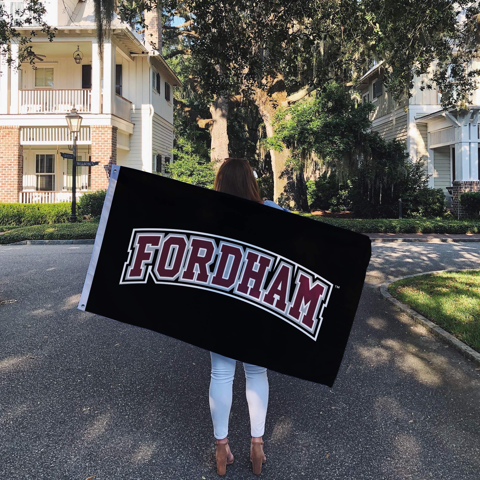 Fordham University Rams Flag 3x5 Feet - Desert Cactus Official Licensed College Banner For Indoor & Outdoor - View #13