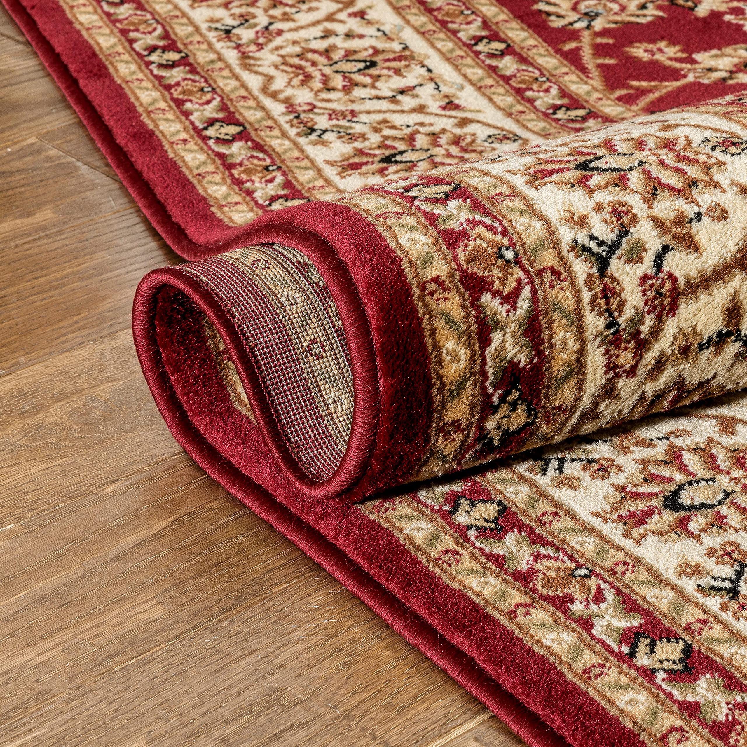 TSR Rouge 13867 ♯6-7 Amazon.com: Well Woven Barclay Collection Sarouk Red 2x7 Runner
