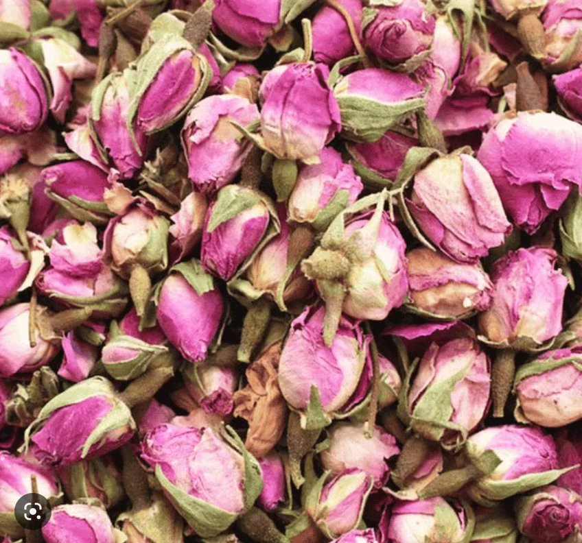 Capullos secos de rosa rosa comestibles 140 gramos miniatura 7