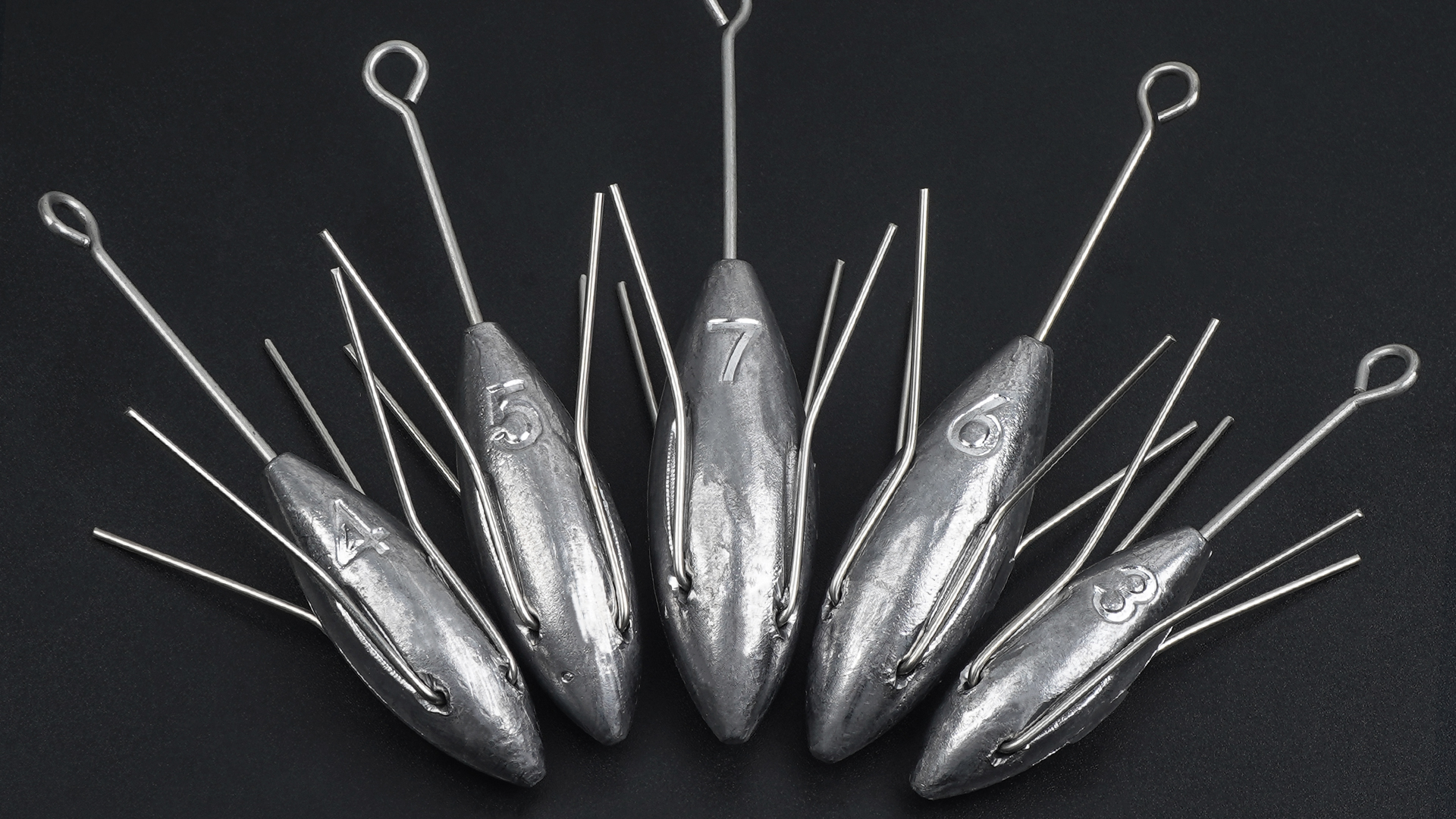 Sputnik Sinkers Pesas De Pesca De Surf, Pesos De Araña, Plom | Meses