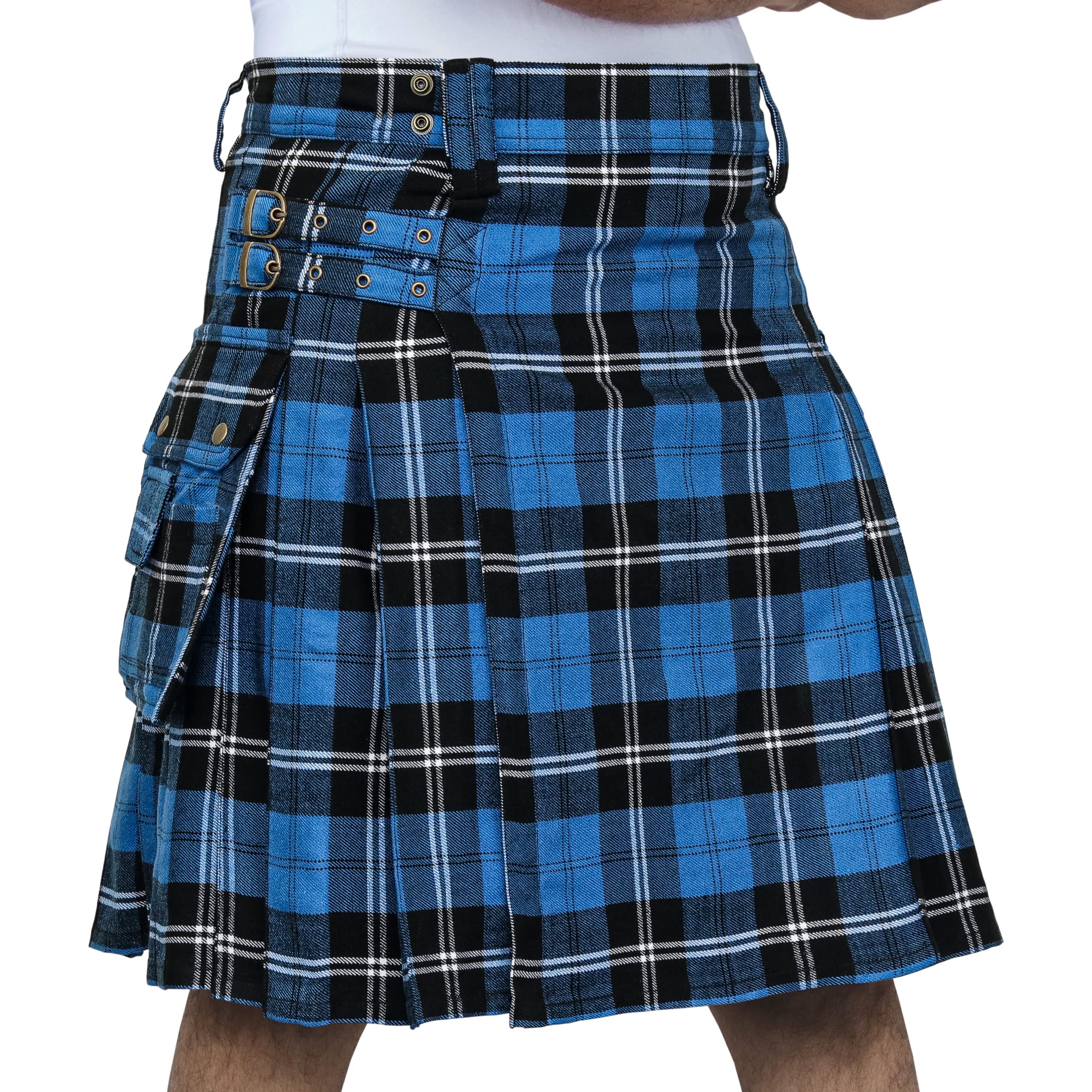 DSS KILTS- Men's Heavy Tartan Utility Kilt-Kilt for Men