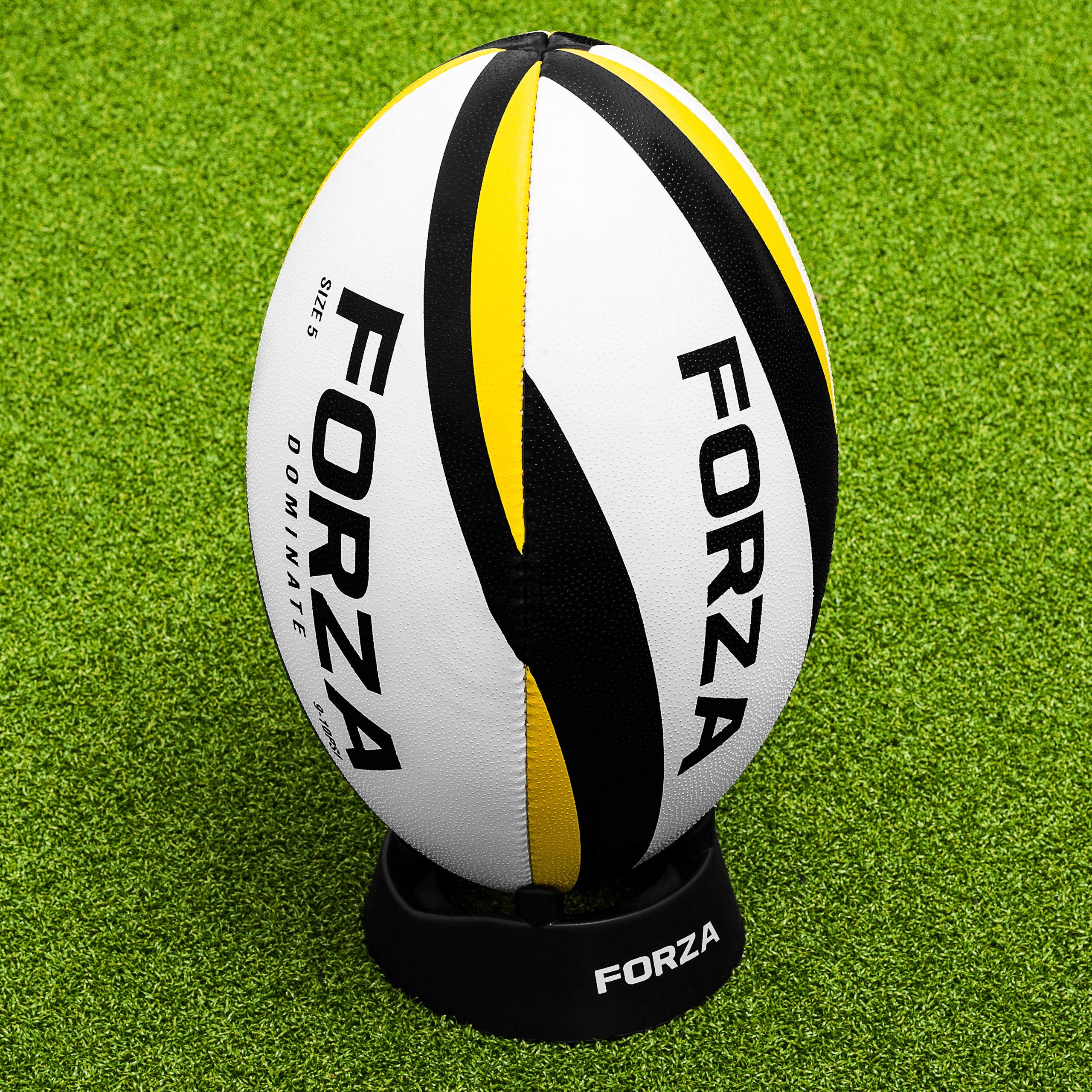 Ballons De Rugby FORZA - Tailles 2 à 5, Pour Match Et Entraînement, Qualité Professionnelle, Vessie Latex Technologie Grip