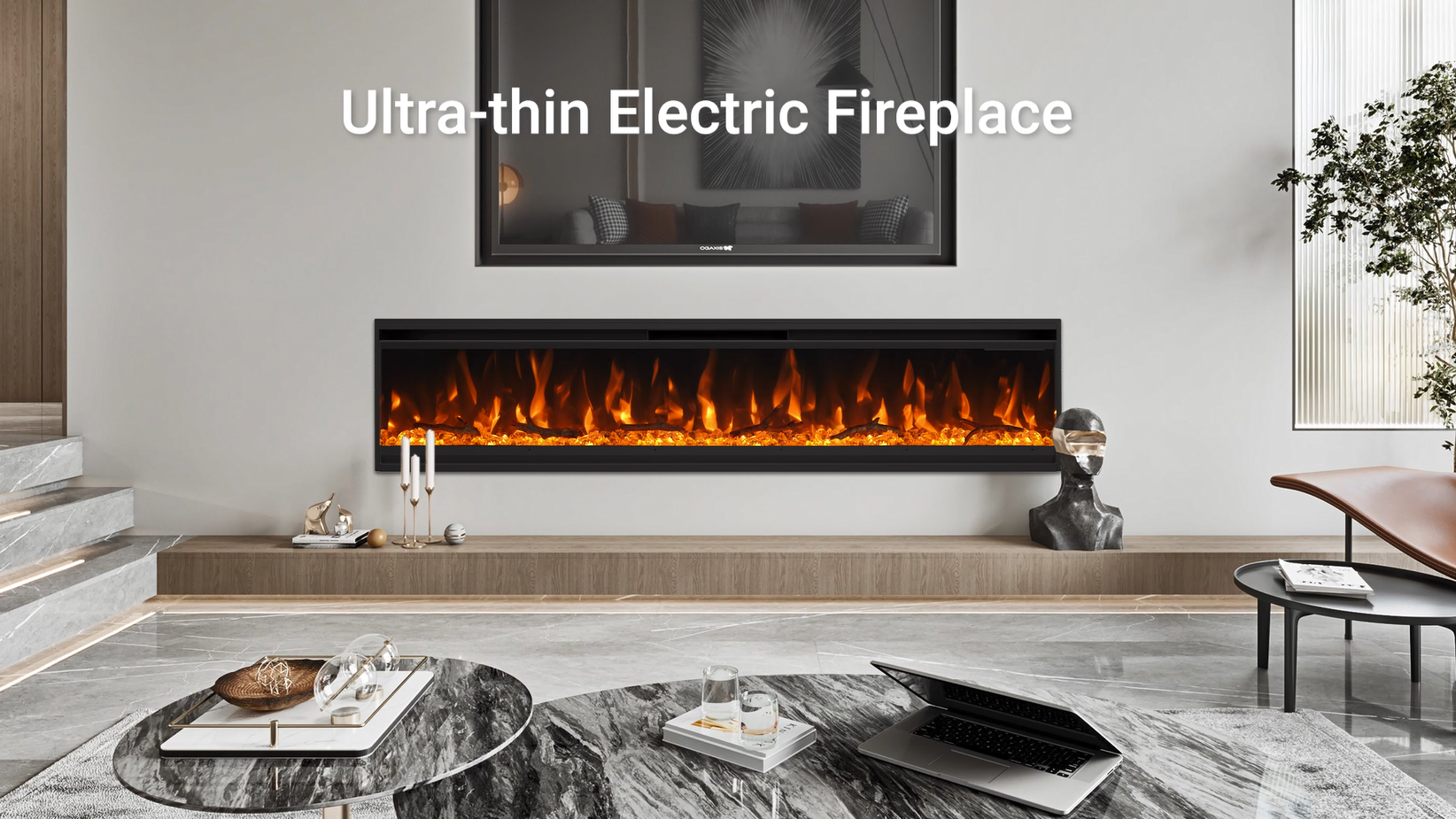 Amazon.com: 50 inch Electric Fireplace, 4.3
