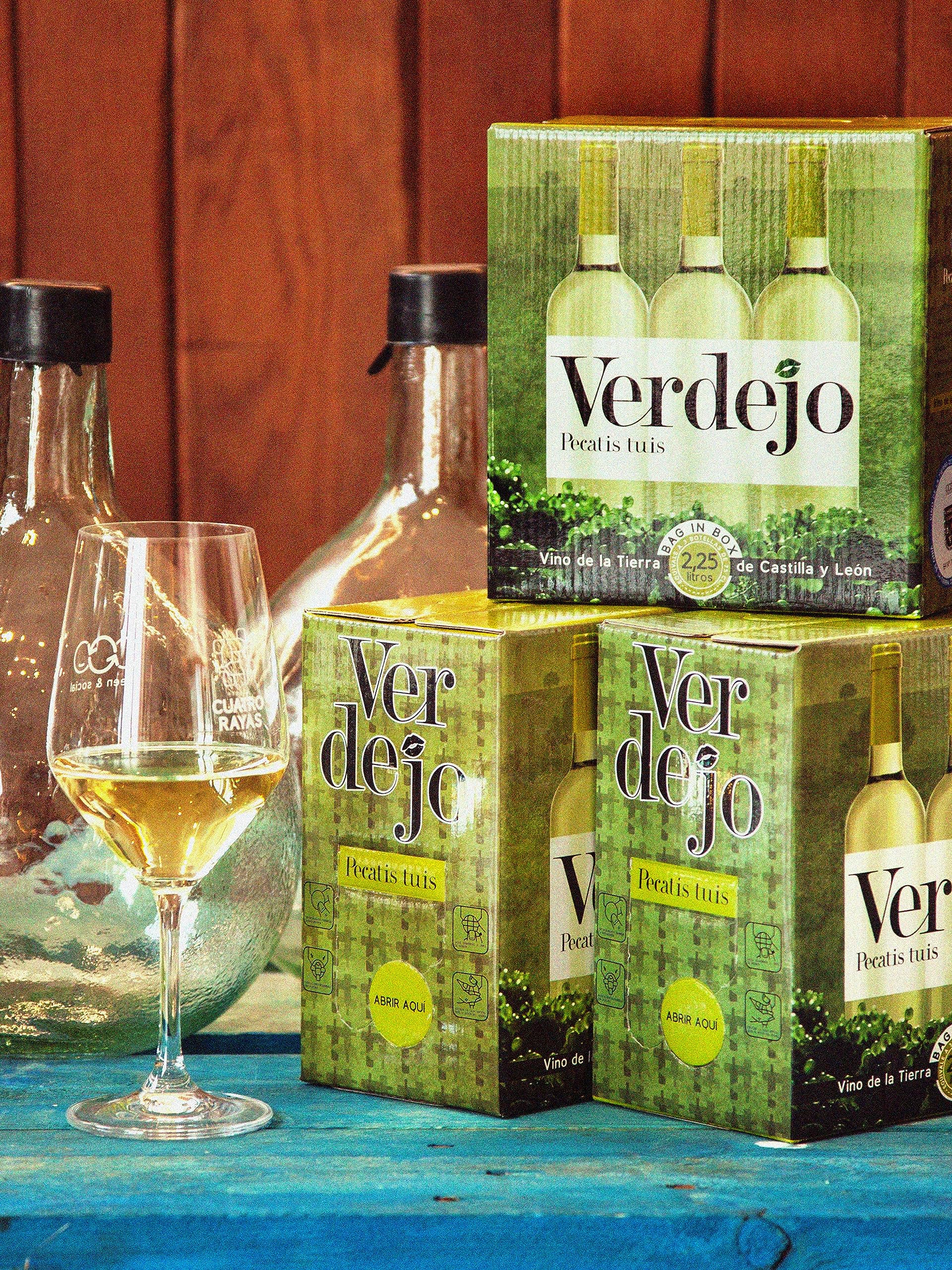 Pecatis Tuis Verdejo - Vino blanco Bag in Box (6 BIB x 2,25l)