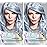 L\'Oreal Paris Feria Multi-Faceted Shimmering Permanent Hair Color, 411 Sapphire Smoke (Smokey Blue), Hair Dye Kit, Pack of 2