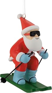 Hallmark Skiing Santa Christmas Ornament