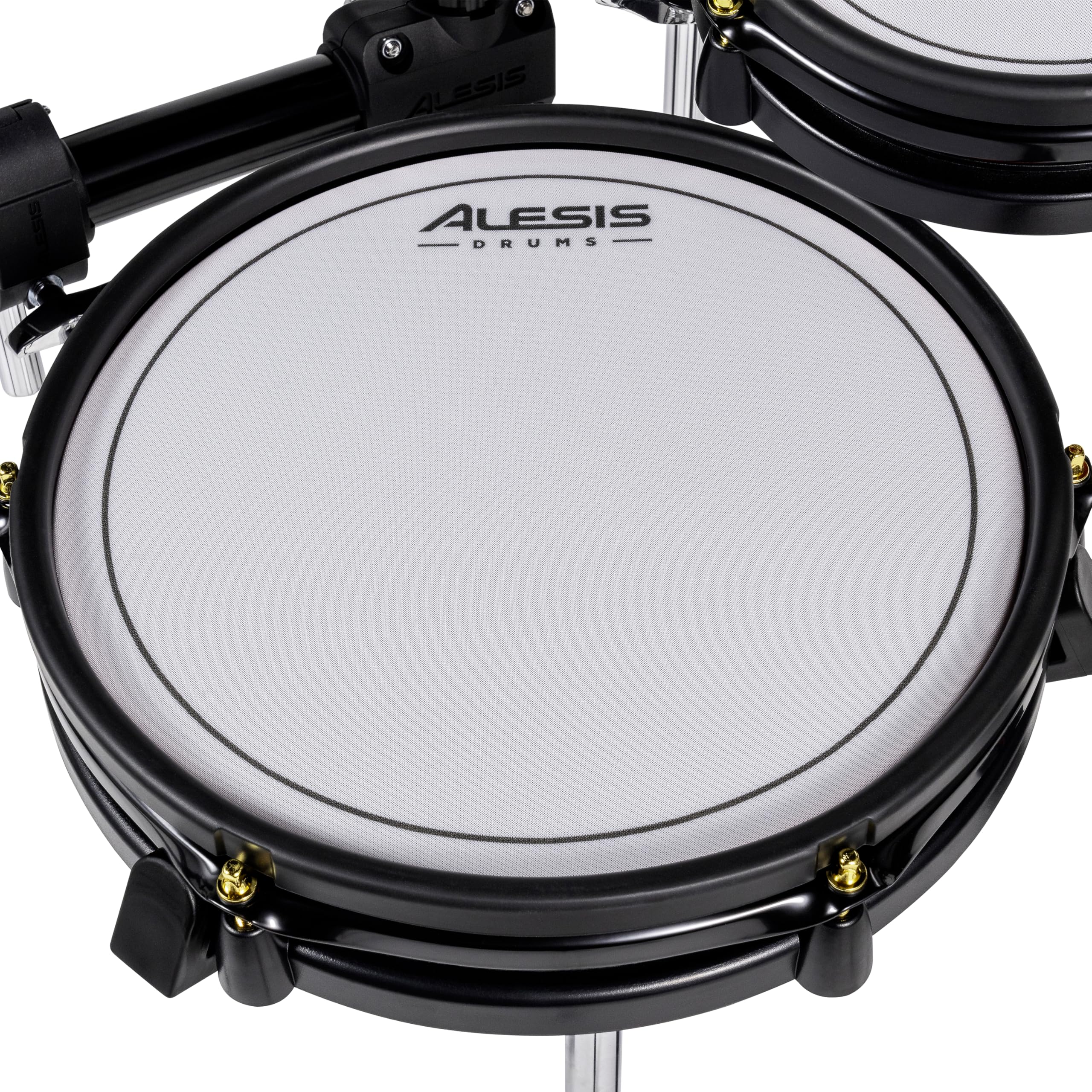 Alesis Drums Crimson III - Batteria Elettronica con Bluetooth, MIDI I/O, Pad Bi-Zona, Ride Tri-Zona, Piatti con Choke, Compatibile con Doppio Pedale, Lezioni Drumeo, BFD Player