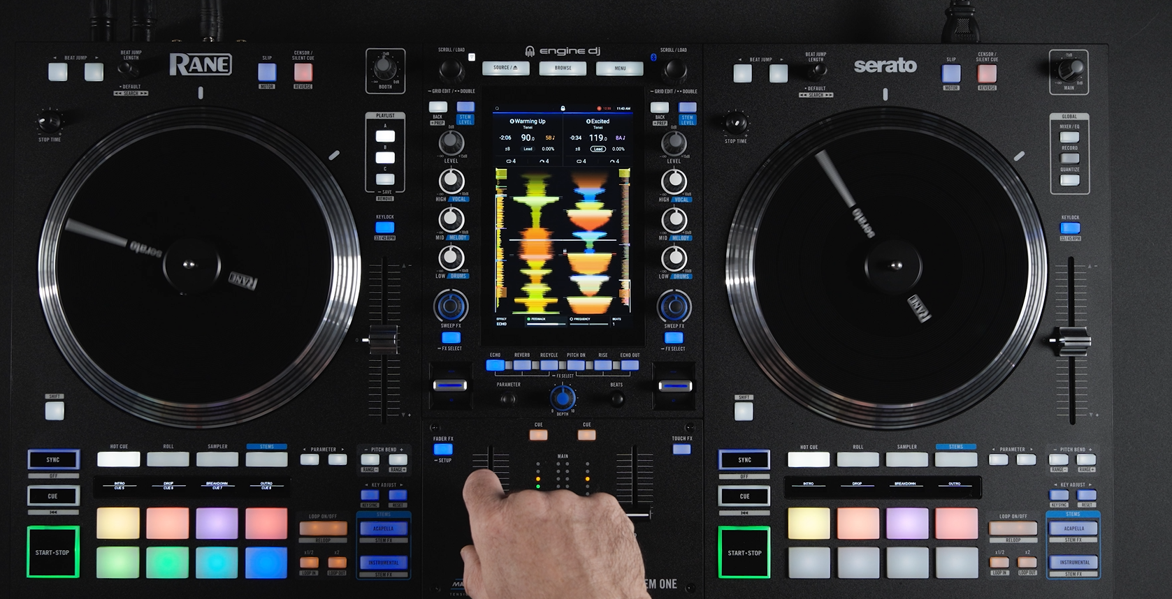 Amazon | RANE SYSTEM ONE オールインワンスタンドアロンモーター式DJ