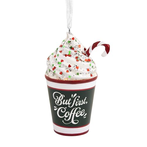 Hallmark But First Coffee Christmas Ornament by Hallmark - Used condition - CA$7.37