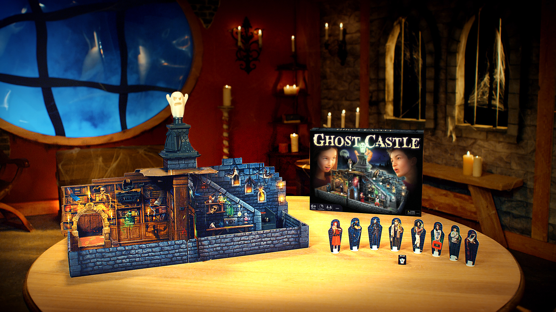 Amazon.com: Buffalo Games - Escape from Ghost Castle : Toys & Games