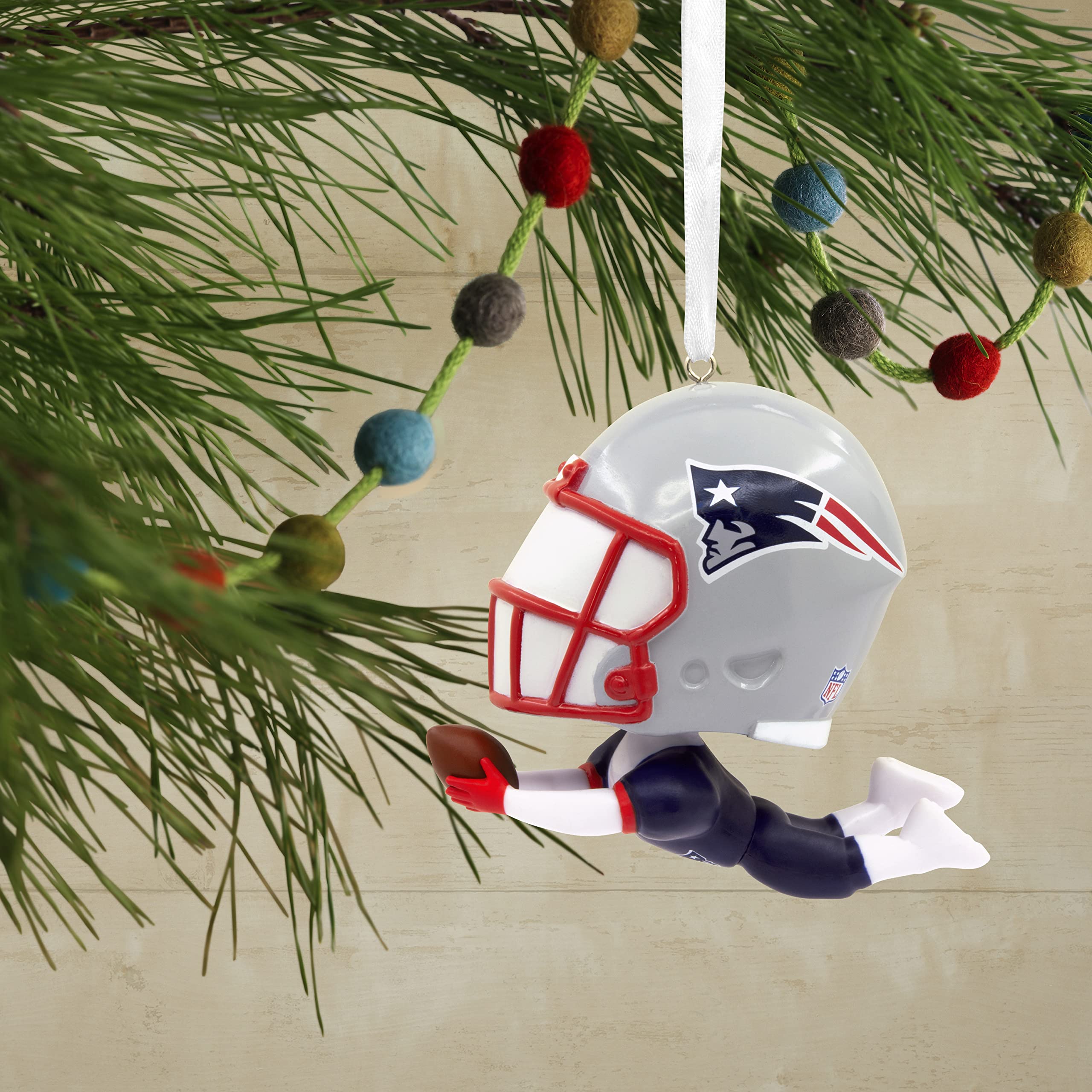 Hallmark NFL New England Patriots Bouncing Buddy Weihnachtsdekoration