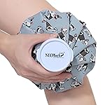NeoTech Care Ice Bag, Screw Top Fillable, Reusable (Blue Bulldog Design, 8 inch)