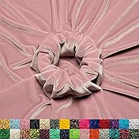 Vista 33 de Ice Fabrics Tela de Terciopelo Elástico por Yarda - 60" de Ancho Tela Suave y Elástica para Coser Ropa, Prendas, Disfraces, Manualidades - 90%
