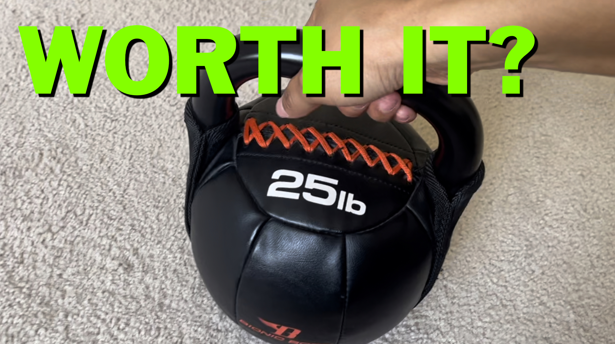 Bionic Body 15lb Kettlebell Bionic Body 15 LB Soft Kettlebell