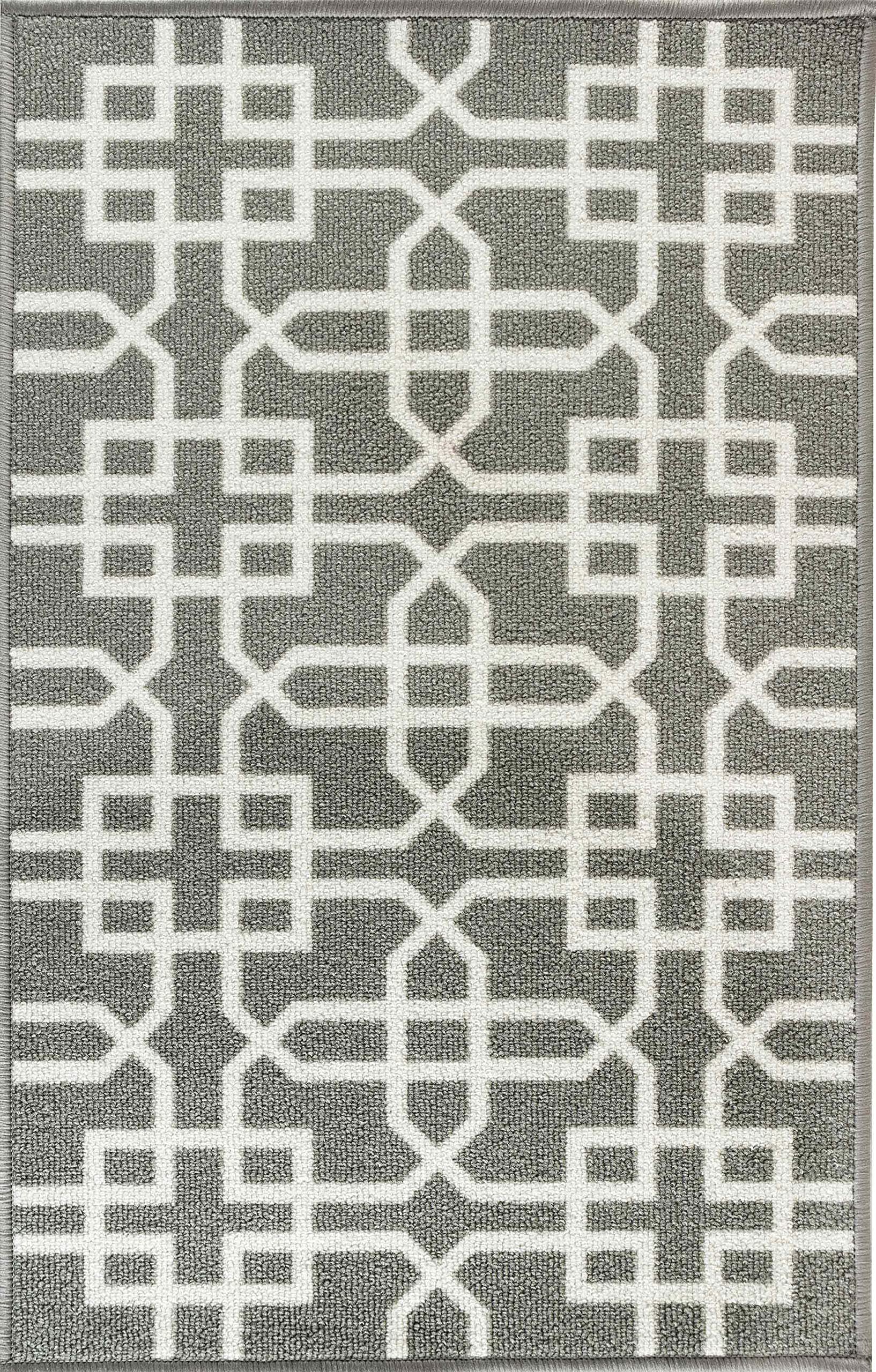 Washable Door Mat Kitchen Mats Non Slip Geometrical Design Hall Runner- Indoor Door Mat - Hallway-Passage Corridor Doormats - Floor Mat — view 18