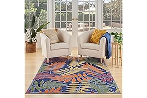 Nourison Aloha Multicolor 6' x 9' Area Rug