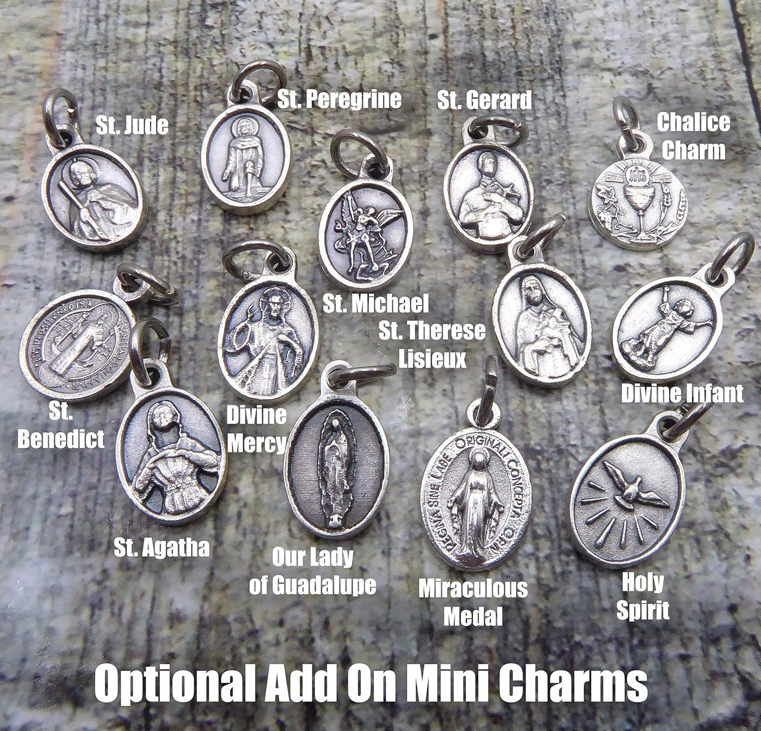 St. Therese of Lisieux Bangle Bracelet, Catholic Patron Saint Confirmation Gift - Image 8