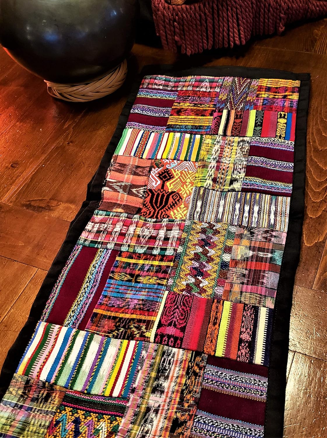 Guatemalan Patchwork Table Runner