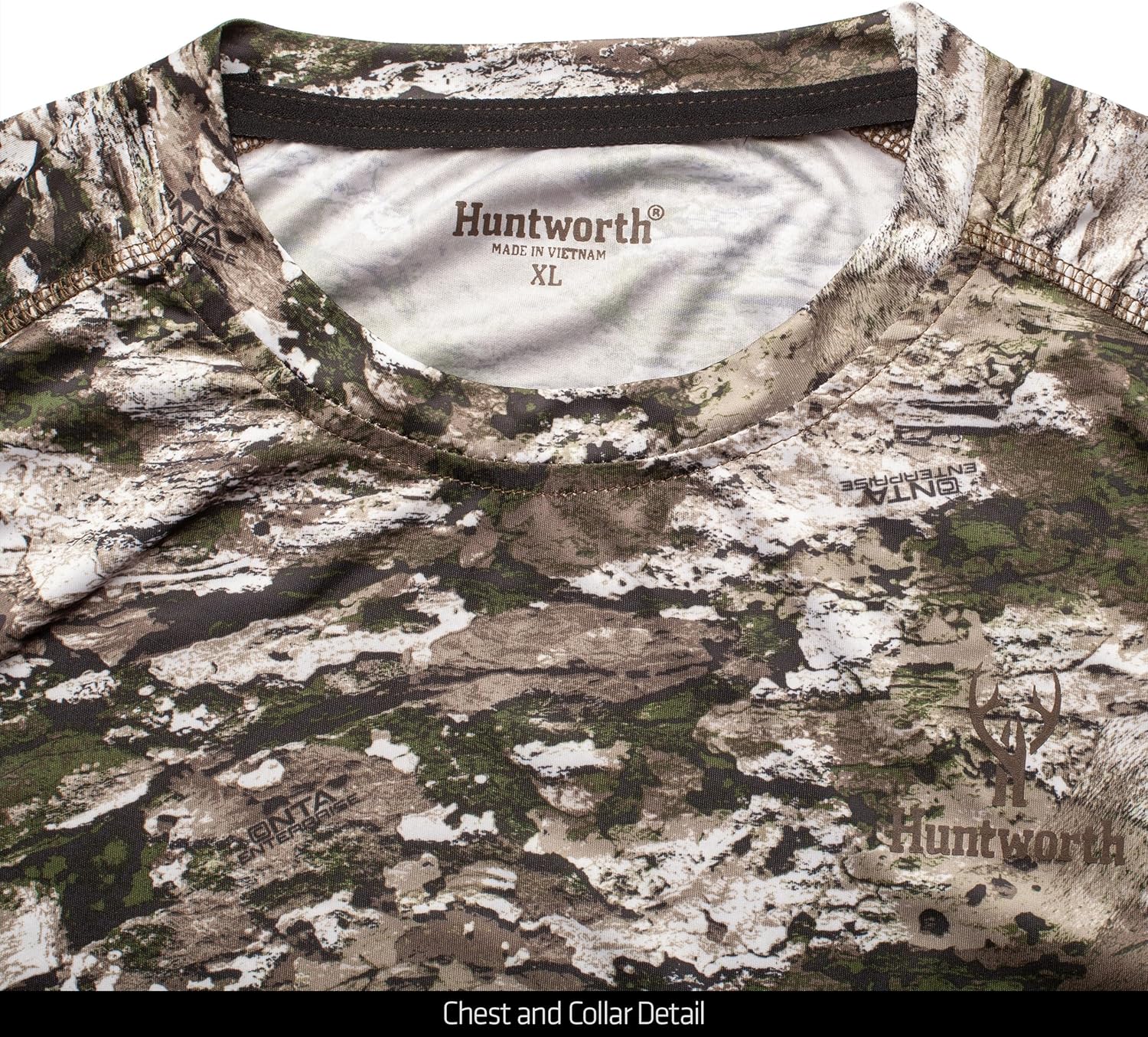 Huntworth Mens Light-Weight Long Sleeve Hunting Shirt