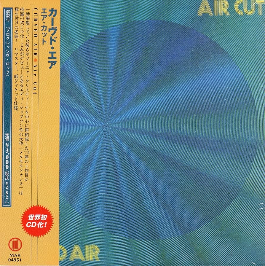 CURVED AIR / AIR CUT[輸入盤]（紙ケース） / カーブド・エア (CD) CURVED AIR / AIR CUT[輸入盤]（紙ケース） / カーブド・エア