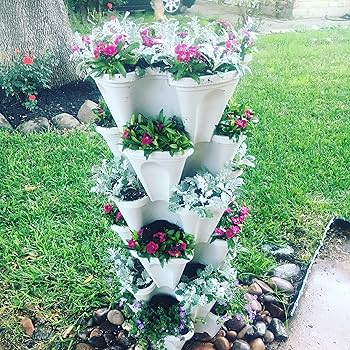 Mr. Stacky 5 poziomych pionowych planerów ogrodniczych, do