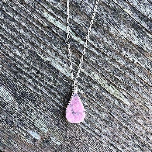 Miniatura 9 de Flower Earrings with Dangling Copper Filigree and Chrysoprase Teardrop Gemstones in Woven Silver - Designer Handmade Natural Stone Jewelry