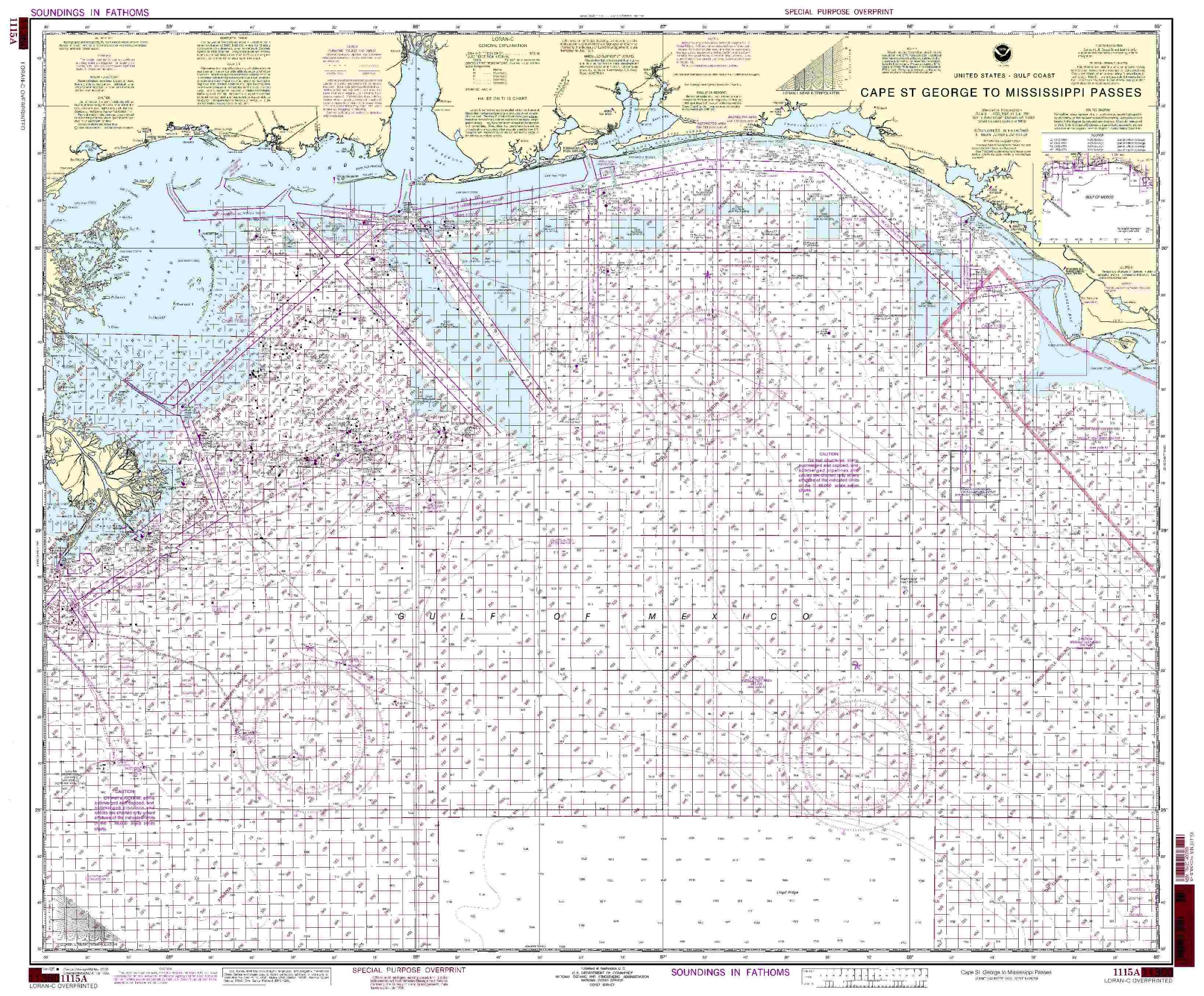 1115A--Cape St. George to Mississippi Passes