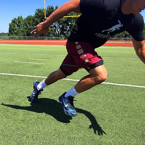 Miniatura 6 de Kbands  Bandas de resistencia de piernas de velocidad y fuerza  Incluye programas de entrenamiento digital Speed 101 y Agility FX  Tamaños para